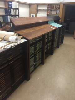 Small inner office (A0101E) with its own door to the library